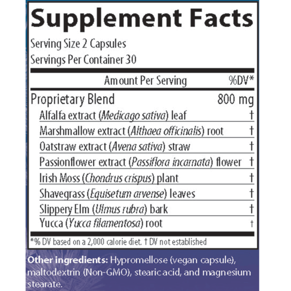 composure nutrition facts